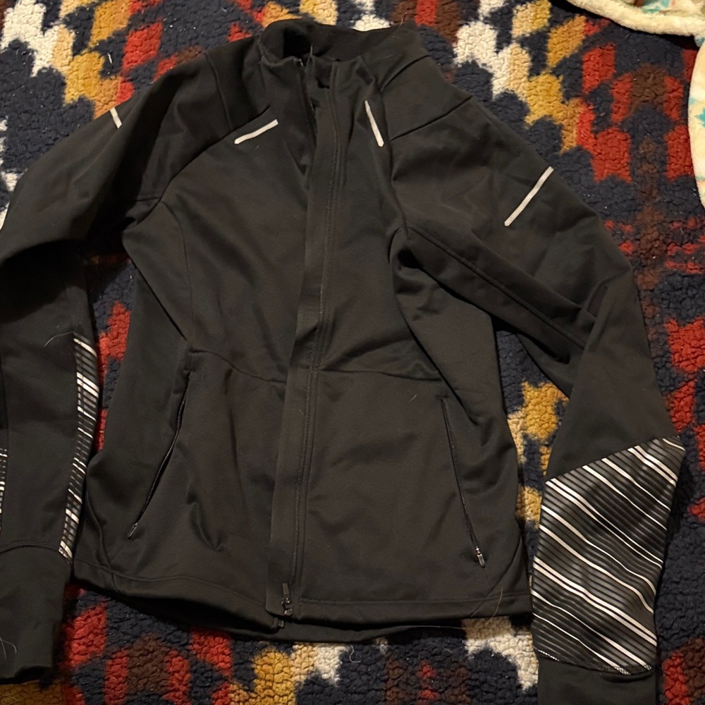 ASICS Soft Shell Jacket with Reflective Stripes
